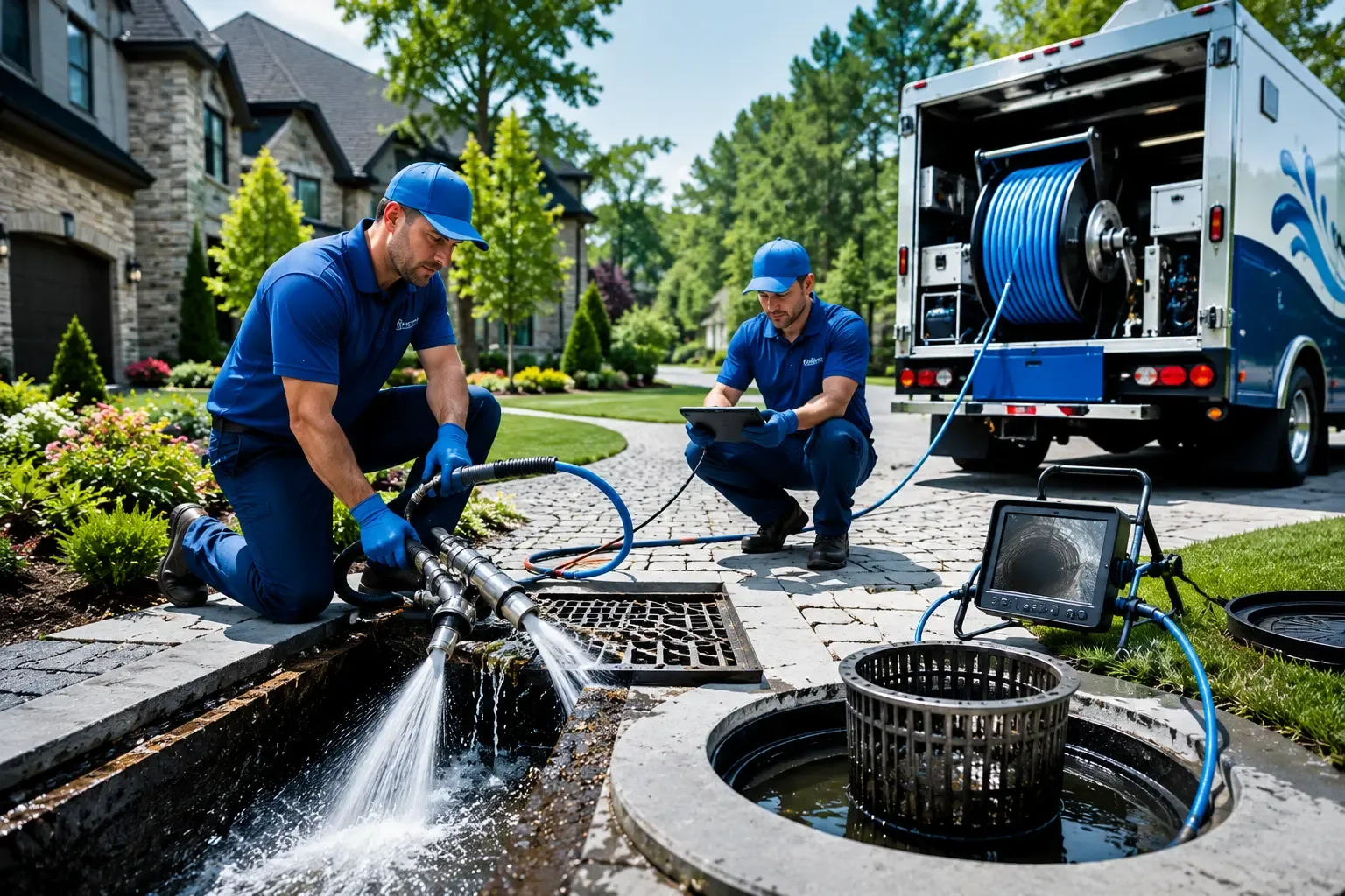 Local outdoor drain cleaning professionals in Prospect, CT
